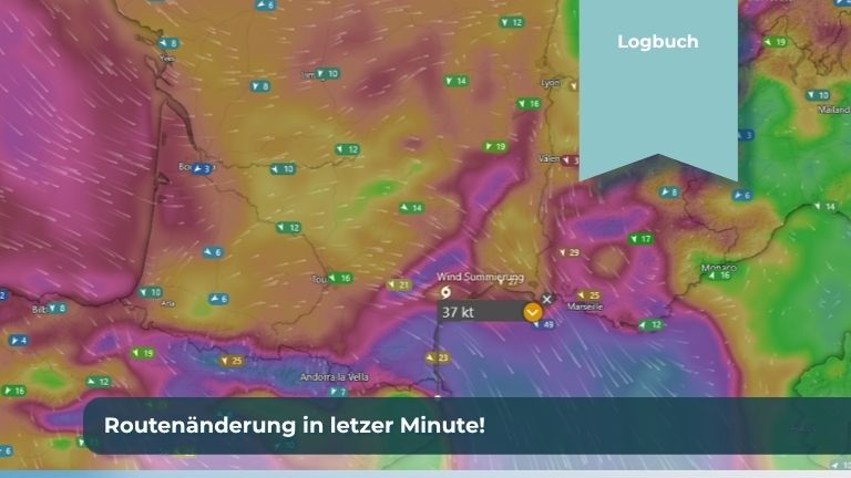 Camping im Sturm - wie wir unsere Reise kurzfristig umplanten